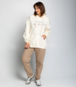 Худи #КТ3629, кремовый