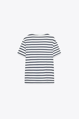 BASIC COTTON T-SHIRT - Zara фото 39