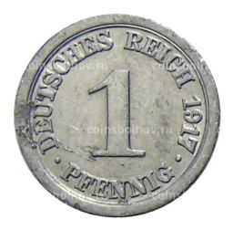 1 пфенниг 1917 года А Германия