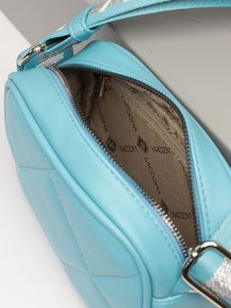 LACCOMA сумка Доминика-Ф826-бирюзовый эко кожа хлопок