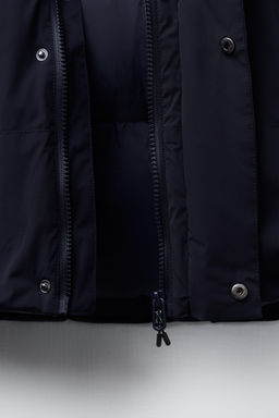 COLOUR BLOCK QUILTED JACKET - Zara фото 7