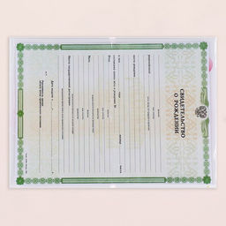 Папка под свидетельство о рождении Слоник розовый тон, А5 - Дарим Красиво фото 5