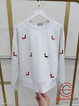 Свитшот женский с таксами