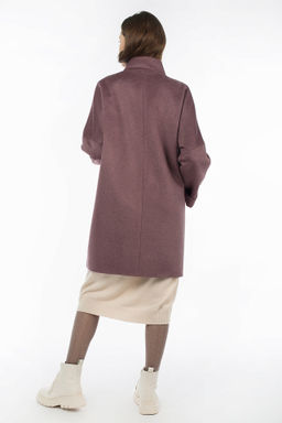 Пальто шерсть 80% женское демисезонное - El podio фото 4