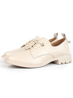 03-HP9956M BEIGE Полуботинки женские (натуральная кожа)