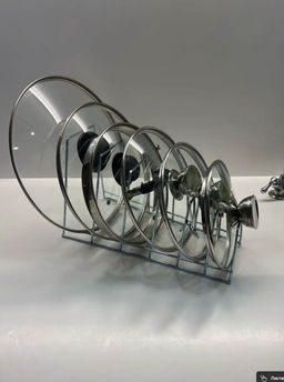 Подставка для крышек кастрюль (ПП хром)