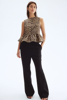 Top en tejido jacquard con peplum - H&m фото 4