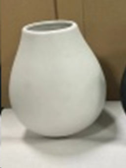 Ваза 19,5 см / WRF-121 white /уп 6/