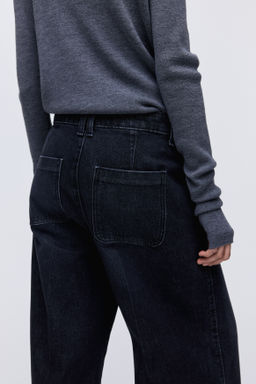 Super Wide High Jeans - H&m фото 5