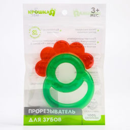 Прорезыватель охлаждающий с водой Крошка Я «Гребешок», от 3 мес., МИКС