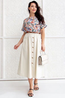 Блузка ТБ-300к цветы