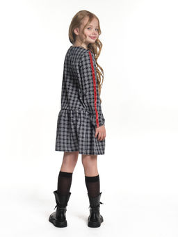 Платье в клетку UD 7811 син.клетка - Mini maxi фото 4