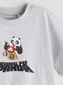 Kung Fu Panda Bask?l? Erkek ?ocuk Ti??rt