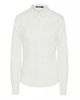 Блузка-рубашка с контрастным принтом - Incity фото 2