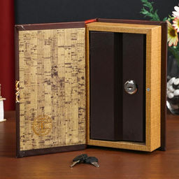 Шкатулка книга-сейф «Деньги любят счёт», дерево, искусственная кожа, 21×13×5 см