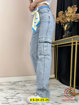 Джинсы с высокой посадкой