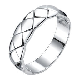 Кольцо из серебра без вставки, ТЛ-11848