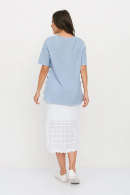 ЗЛАТА Юбка И 019/белый