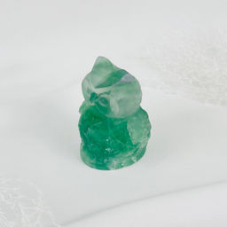 Фигурка Сова из Флюорита