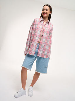 Рубашка розовый CN25123FL1 - Nota bene фото 5