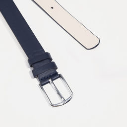 Ремень женский, ширина 3 см, винт, пряжка метал, цвет синий - Simaland фото 2