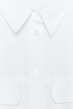 SHORT OXFORD SHIRT - Zara фото 7