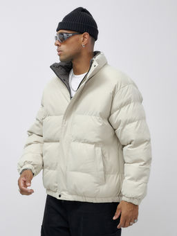 Куртка двухсторонняя мужская молодежная зимняя хаки цвета 25311TK