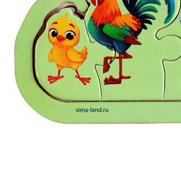 Пазлы на подложке Птицы - Лесная мастерская фото 6