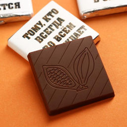 Шоколад молочный 23 февраля, открытка, 5 гр. х 4 шт. - Фабрика счастья фото 4