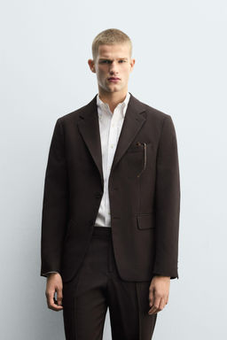 WOOL SUIT BLAZER - Zara фото 2