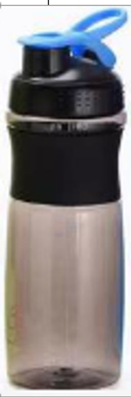 Бутылка/Шейкер NEWWAVE SHS-760 чёрно-синяя, для спортивного питания 760ML/уп60