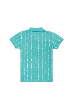 Мятно-зеленая футболка-поло для мальчика Неожиданная скидка в корзине - U.s. polo assn фото 4