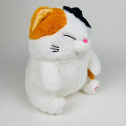 Мягкая игрушка Толстый кот белый в пятнышку 25 см - Storyland фото 3