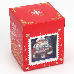 Коробка складная с 3D эффектом Почта, 11 х 11 х 13 см - Дарите счастье фото 7