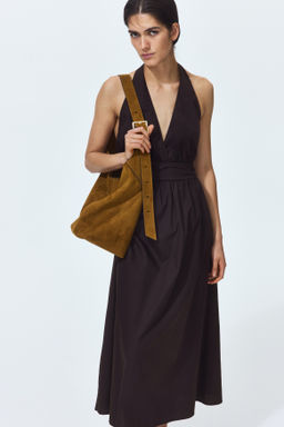 Vestido halter de algod?n - H&m фото 3