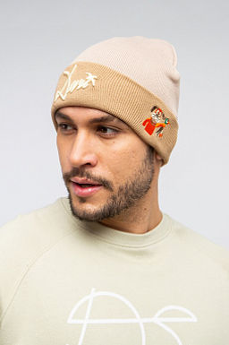 Шапка ЗАПОРОЖЕЦ Ditch Sobaka LIGHT BEIGE/BEIGE  фото 3