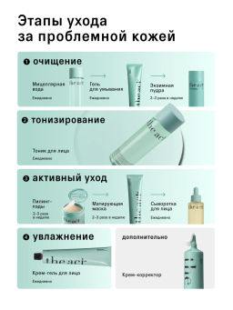 Энзимная пудра для умывания лица очищающая 80 гр