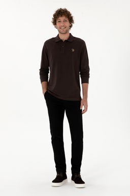 Erkek Koyu Kahverengi Basic Sweatshirt Sepette S_rpriz _ndirim - U.s. polo assn фото 11