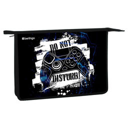 Папка для тетрадей А4, молния сверху Berlingo "Do not disturb" (BR-PP-A40414) пластик