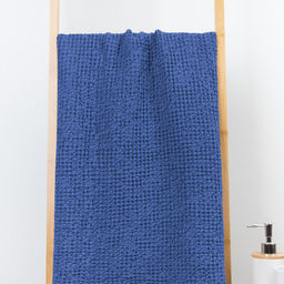 Полотенце 23С68-ШР/у. 75*130 "Зефир" цв. 1318 рис. 415 васильковый