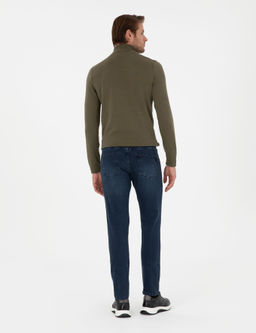 Lacivert Slim Fit Jean Pantolon - Pierre cardin фото 4