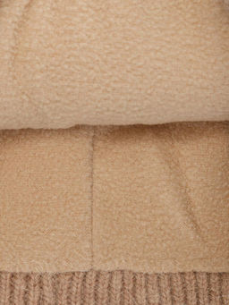 Шапка жен. анг+нейл LB-A53052 beige melange - Labbra фото 4