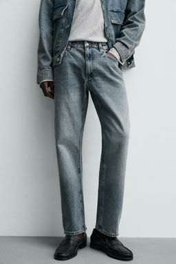 JEANS REGULAR FIT / Azul pastel - Zara фото 5