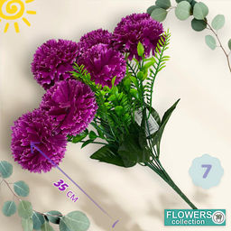 Хризантема букет 35 см 7 голов