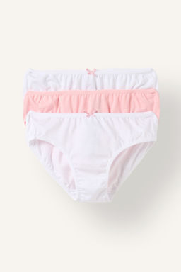 %100 Pamuk 3l_ Slip K_lot Set K_z _ocuk