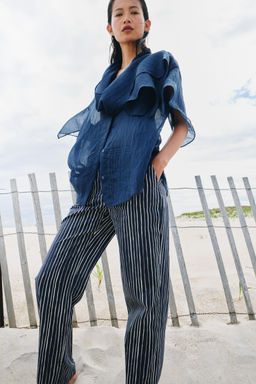 CAMISA PA?UELO ZW COLLECTION / Azul