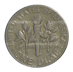 1 дайм (10 центов) 1976 года D США