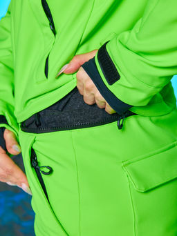 Женский сноубордический горнолыжный комбинезон Alpha Endless Aeternitas 223/2305 FAG - Салатовый  фото 36