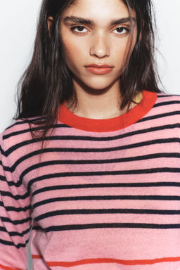 STRIPED KNIT JUMPER - Zara фото 9
