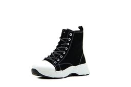 Ботинки EDART 215.2021. black/байка